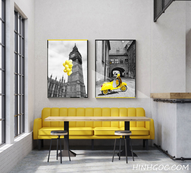 File tranh kiến trúc Bắc Âu - KT001