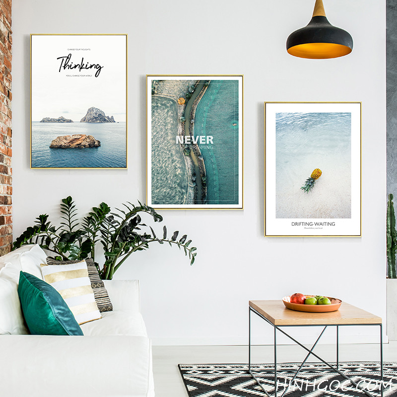 File tranh bộ 5 phong cách Bắc Âu hiện đại HG5014