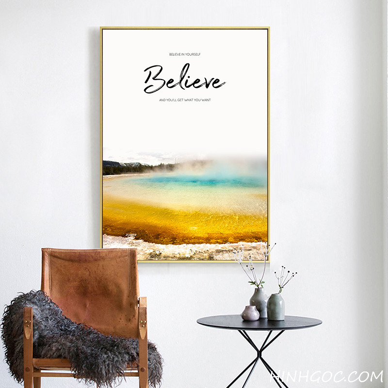 File tranh bộ 5 phong cách Bắc Âu hiện đại HG5014