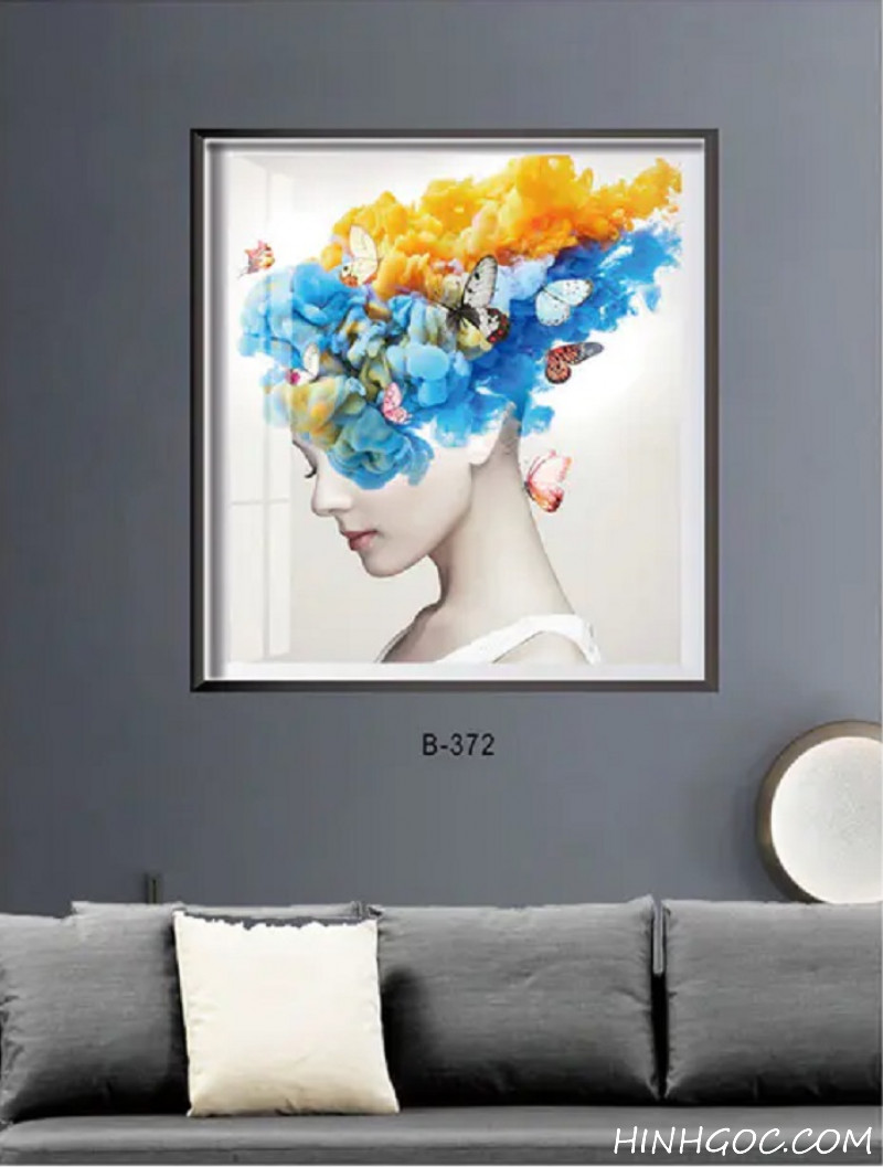 File tranh chân dung nghệ thuật - CD002