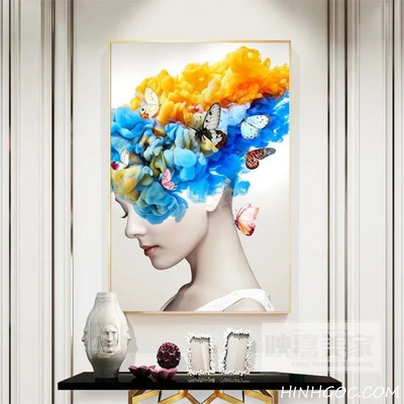 File tranh chân dung nghệ thuật - CD002