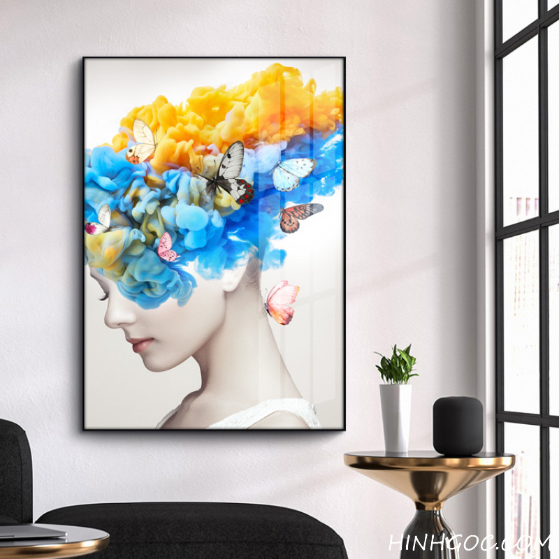 File tranh chân dung nghệ thuật - CD002