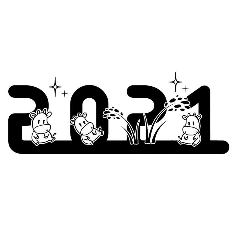 Free download 41 file PSD thư pháp năm trâu 2020 - F111