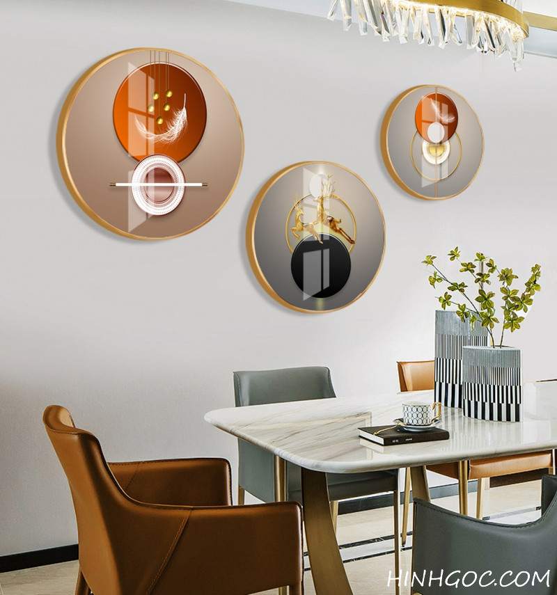 File tranh tròn ánh sáng sang trọng - OP24239320