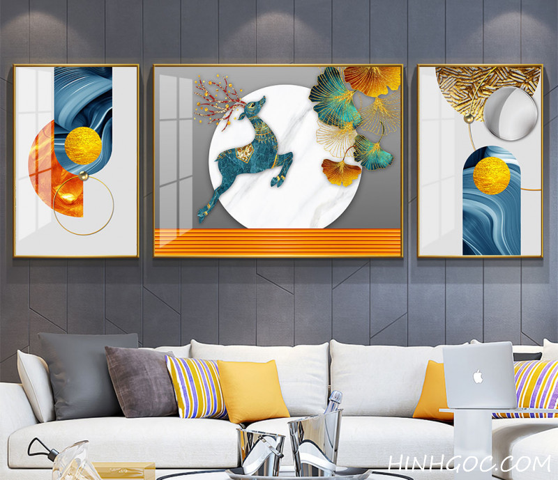 File tranh treo tường pha lê hiện đại - HQ-025
