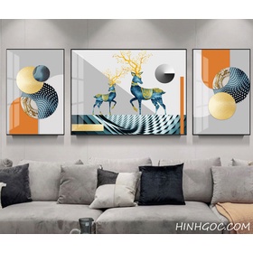 File tranh treo tường pha lê hiện đại - HQ-024