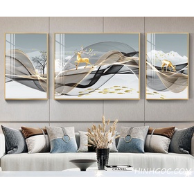 File tranh treo tường pha lê hiện đại -HQ-059