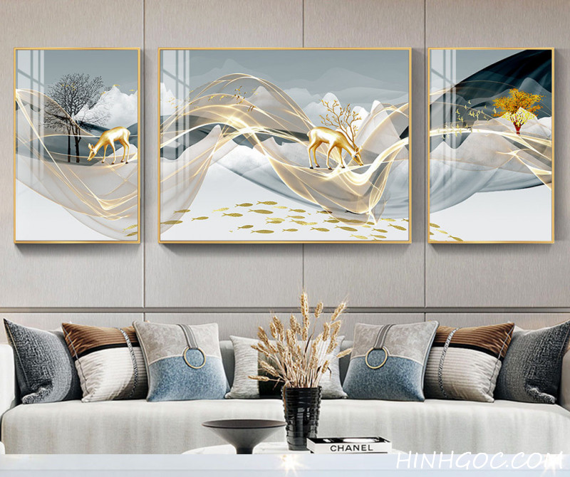File tranh treo tường pha lê hiện đại -HQ-060