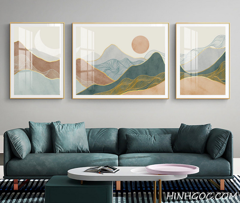 File tranh treo tường pha lê hiện đại -HQ-123