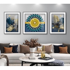 File tranh treo tường pha lê hiện đại -HQ-600