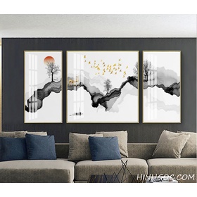 File tranh treo tường pha lê hiện đại -HQ-630