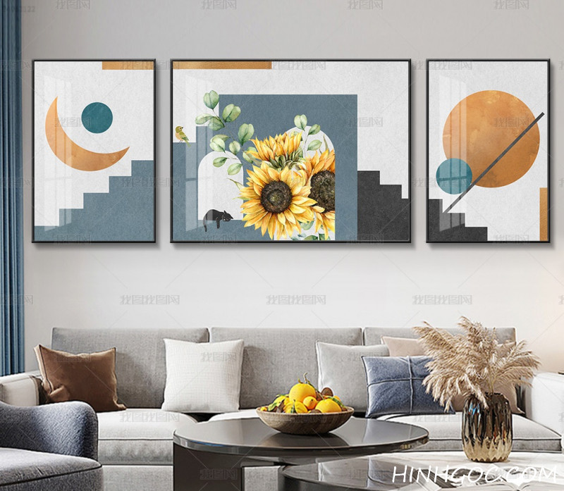 File tranh treo tường pha lê hiện đại -HQ-667