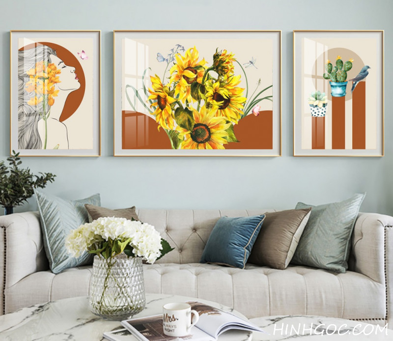 File tranh treo tường pha lê hiện đại -HQ-669