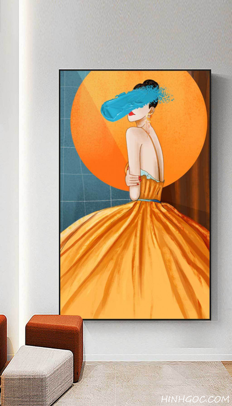 File tranh trừu tượng hiện đại -HQ-200