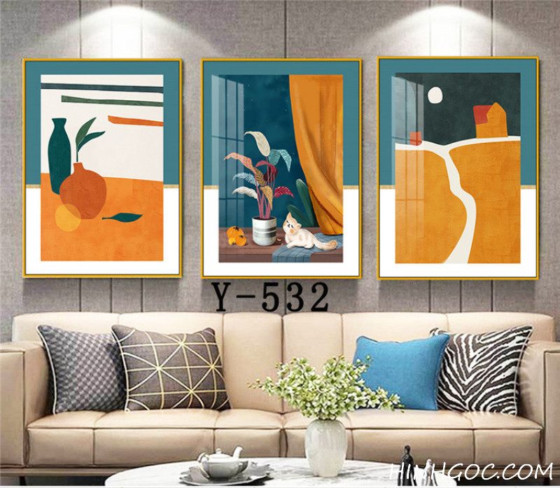 File tranh trừu tượng hiện đại - Y-532