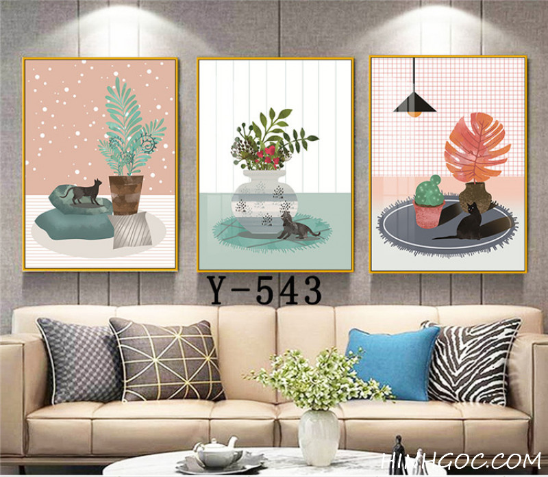 File tranh trừu tượng hiện đại - Y-543