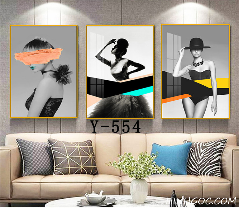 File tranh trừu tượng hiện đại - Y-554