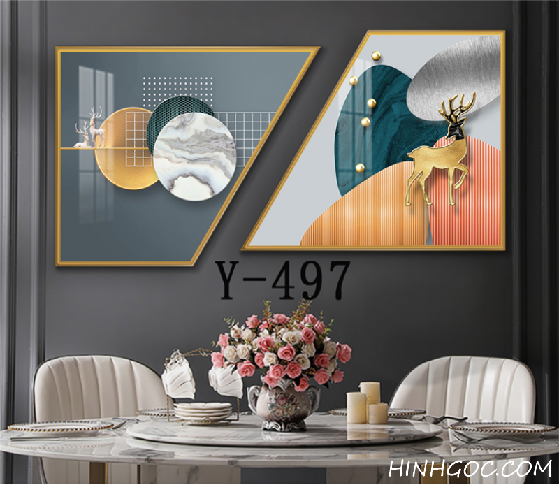 File tranh trừu tượng hiện đại - Y-497