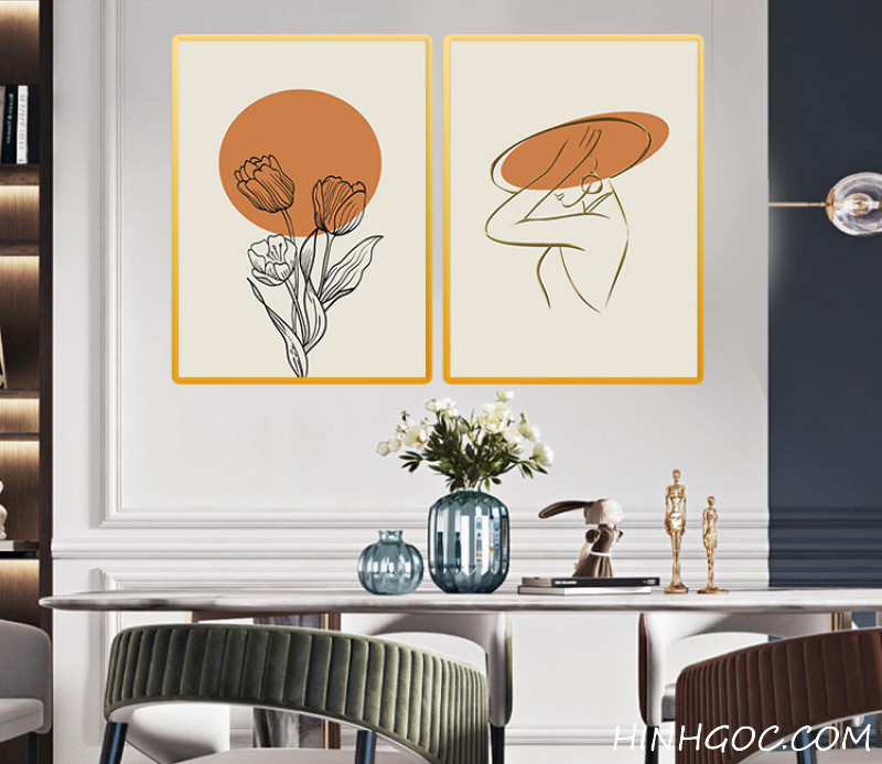 File tranh vẽ tay nghệ thuật tối giản - OP25094454