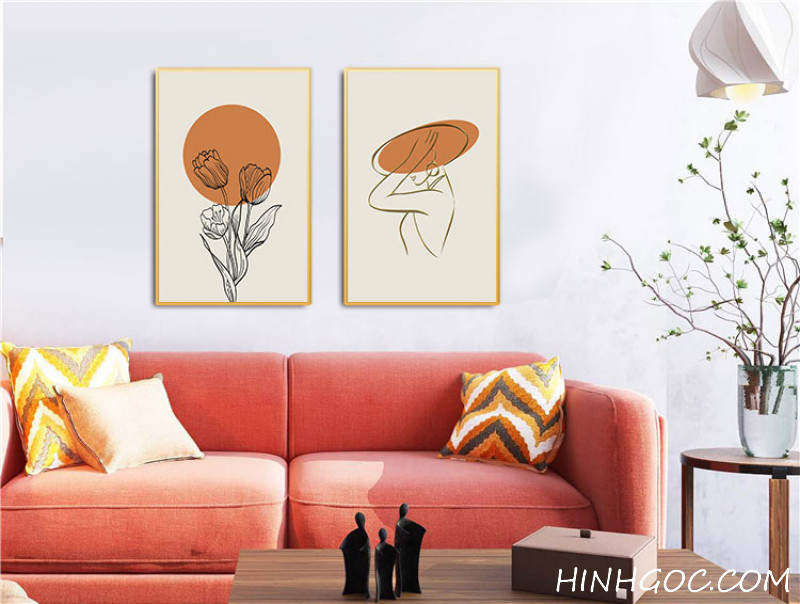 File tranh vẽ tay nghệ thuật tối giản - OP25094454