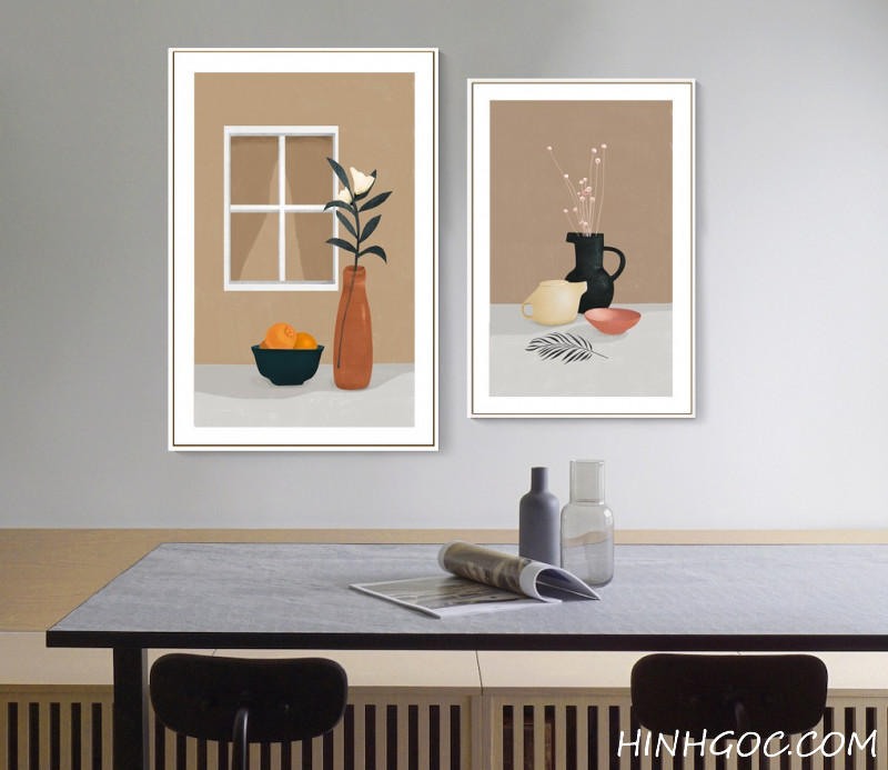 File tranh nghệ thuật tối giản - OP24040375