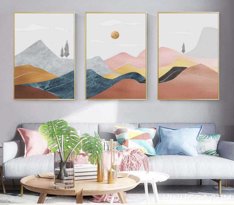 File tranh trừu tượng hiện đại - PLT-2037