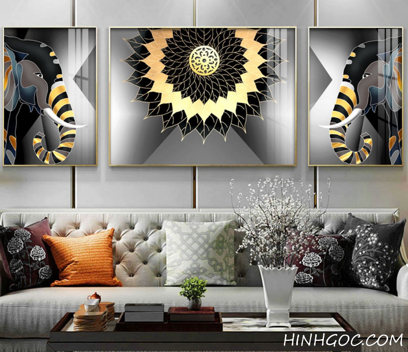 File tranh trừu tượng hiện đại - PLT-2042