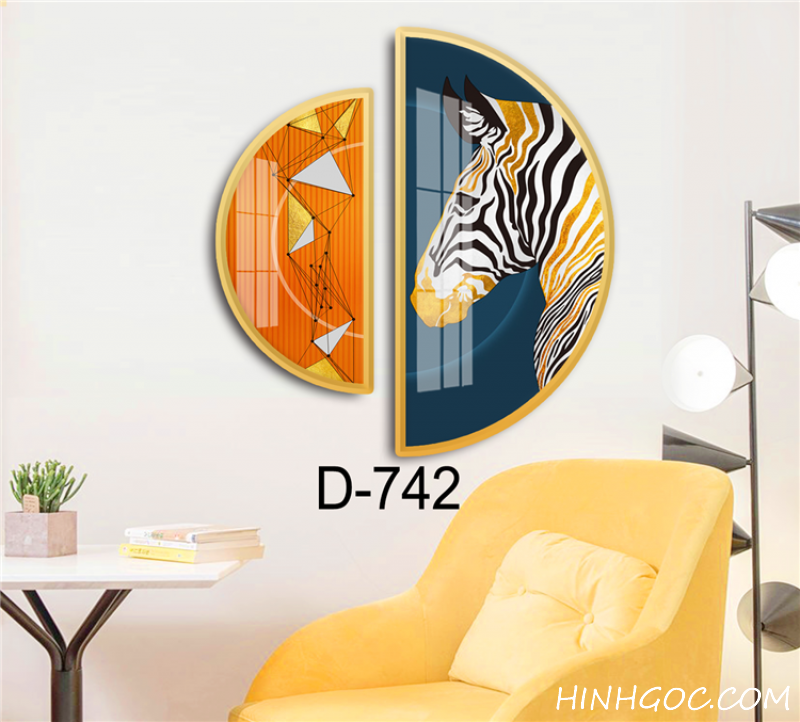 File tranh bán nguyệt trừu tượng hiện đại - D-742