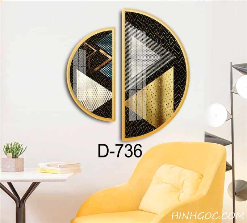 File tranh bán nguyệt trừu tượng hiện đại - D-736