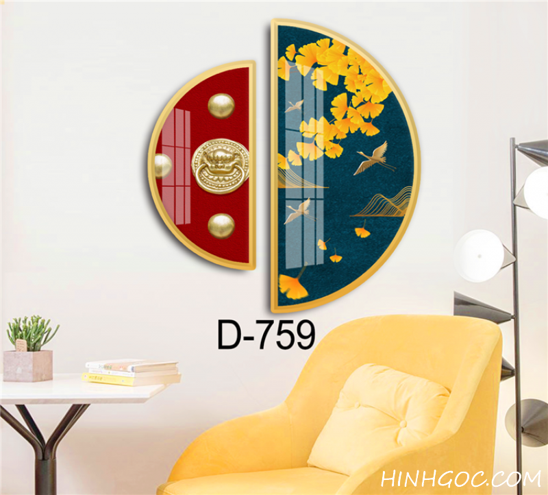 File tranh bán nguyệt trừu tượng hiện đại - D-759