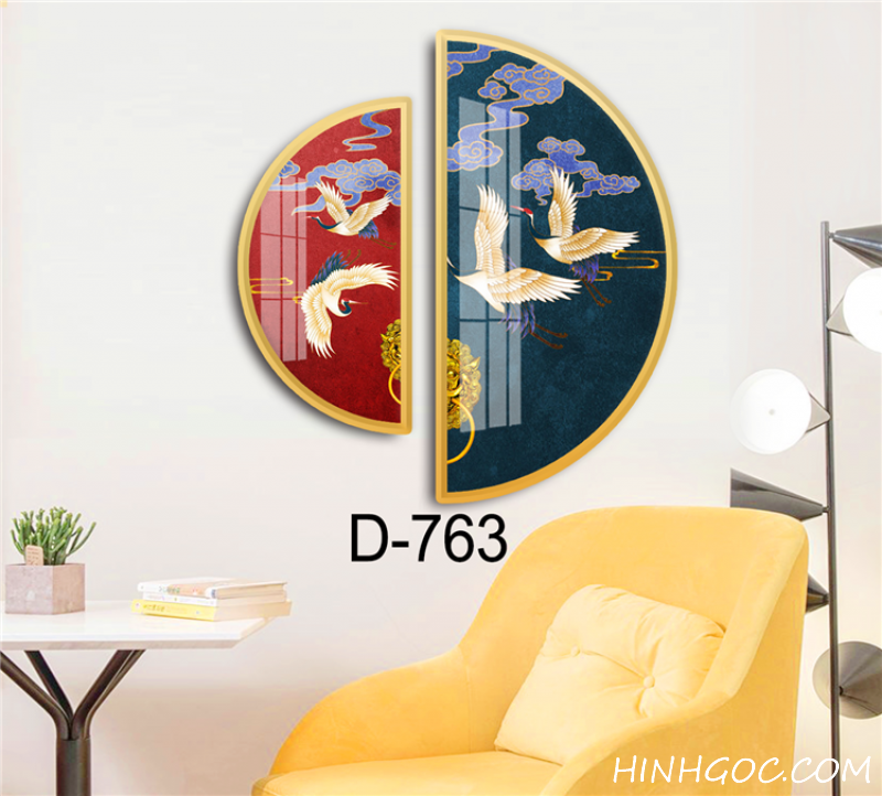 File tranh bán nguyệt trừu tượng hiện đại - D-763