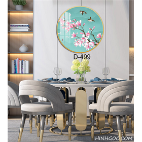 File tranh tròn trừu tượng hiện đại - D-499