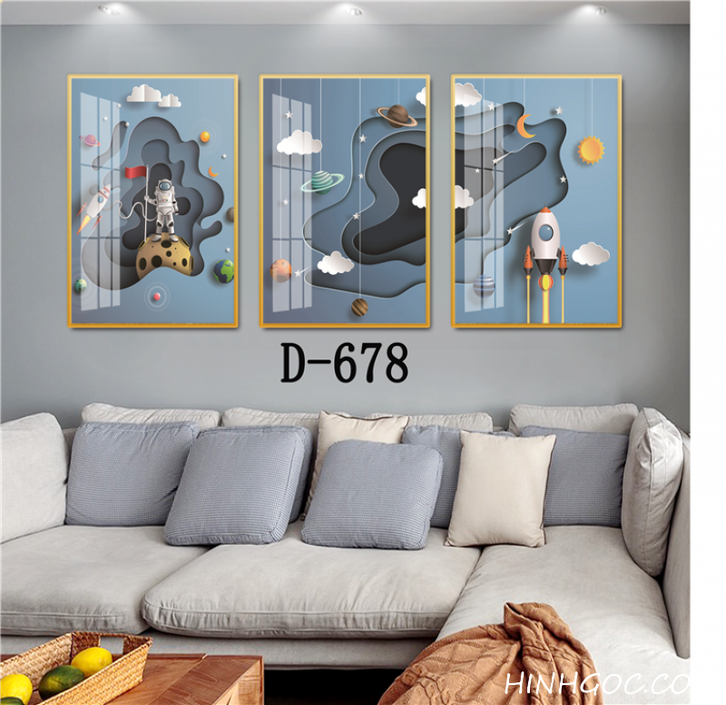 File tranh trừu tượng hiện đại - D-678