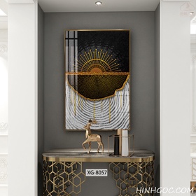 File tranh dọc trừu tượng hiện đại - XG-8057