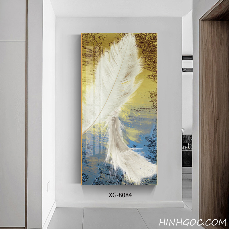 File tranh dọc trừu tượng hiện đại - XG-8084