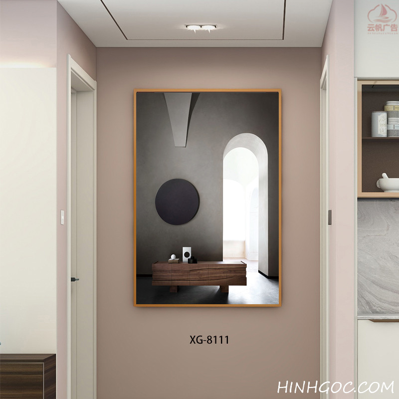 File tranh dọc trừu tượng hiện đại - XG-8111