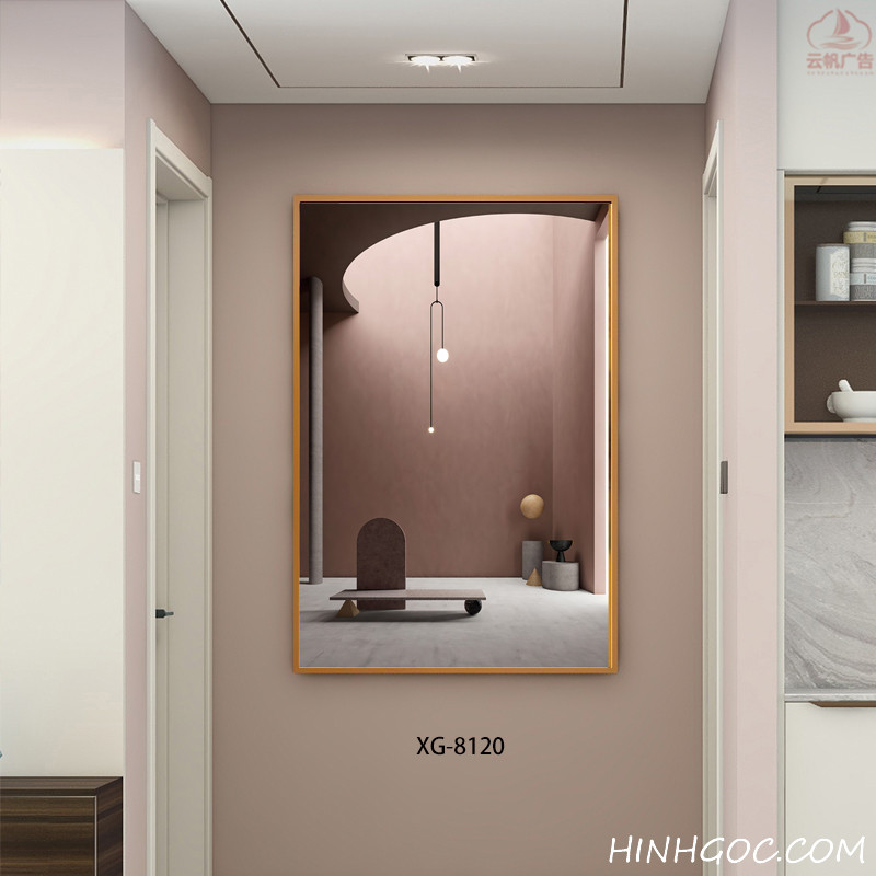 File tranh dọc trừu tượng hiện đại - XG-8120