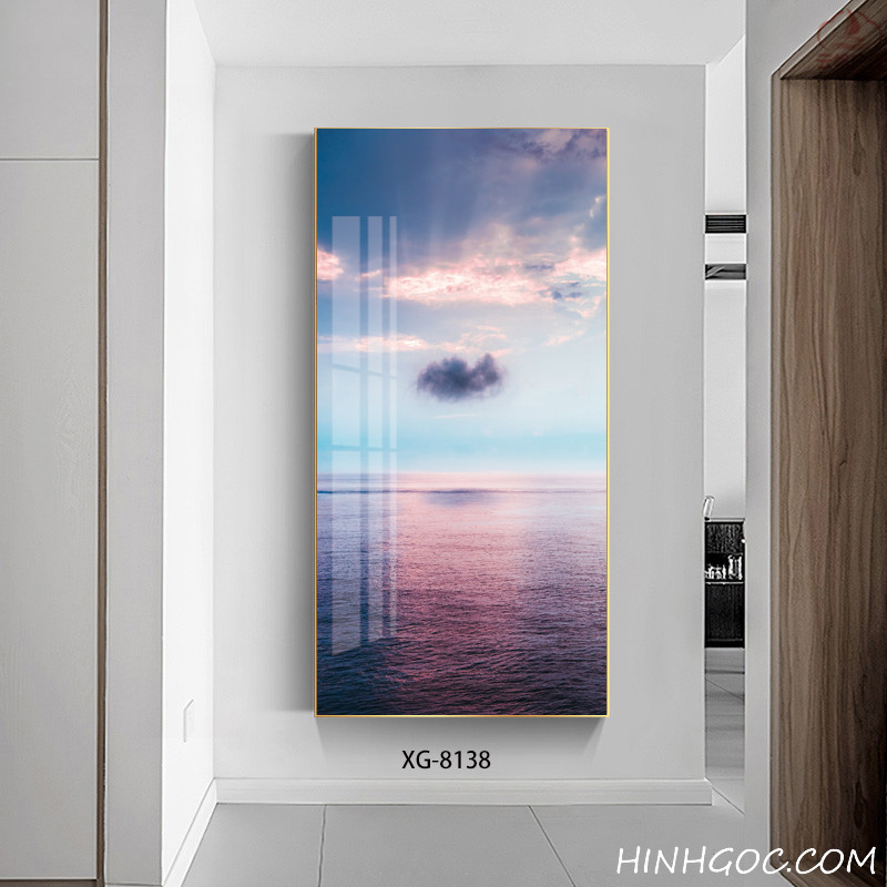 File tranh dọc trừu tượng hiện đại - XG-8138