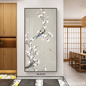 File tranh dọc trừu tượng hiện đại - XG-8163
