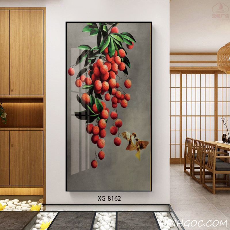 File tranh dọc trừu tượng hiện đại - XG-8162