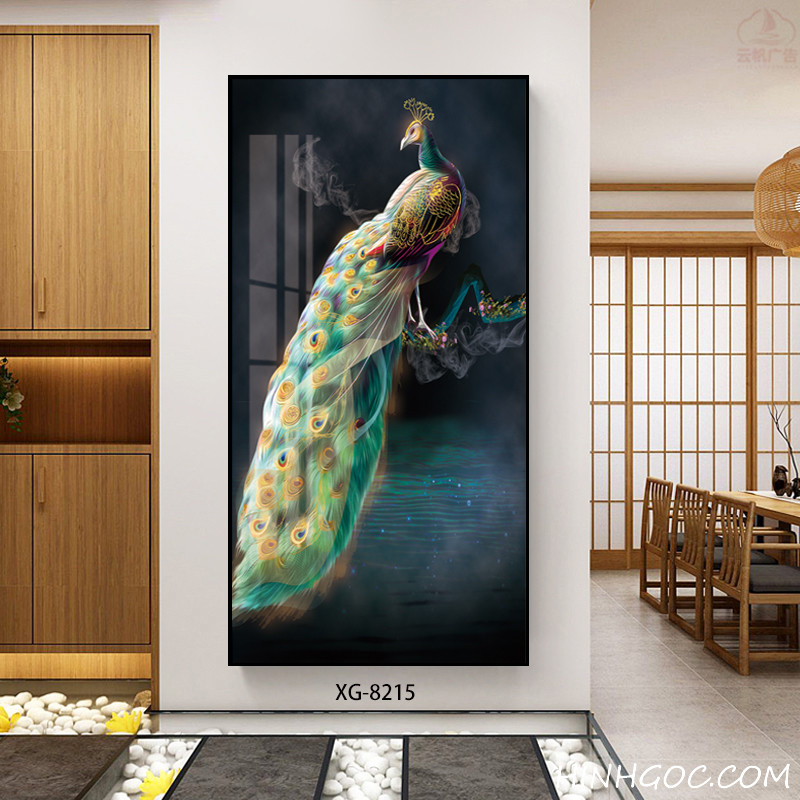 File tranh dọc trừu tượng hiện đại - XG-8215