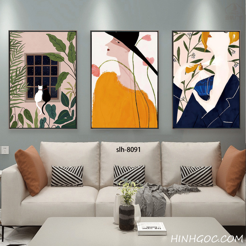 File tranh trừu tượng hiện đại - SLH-8091