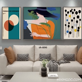 File tranh trừu tượng hiện đại - SLH-8090