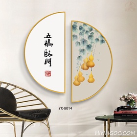 File tranh bán nguyệt trừu tượng hiện đại - YX-8014