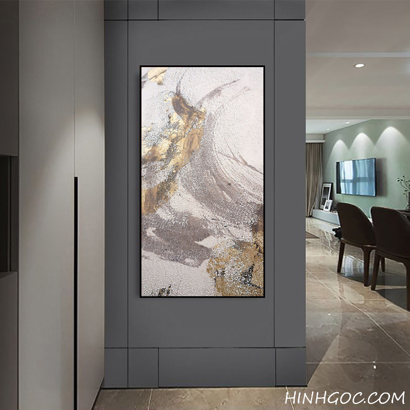 File tranh sơn dầu trừu tượng cổ điển - TT0005