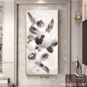 File tranh dọc trừu tượng hiện đại - XG-4076