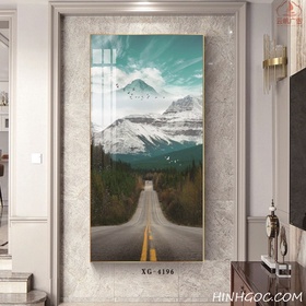 File tranh dọc trừu tượng hiện đại - XG-4196