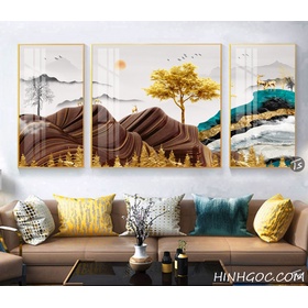 File tranh phong cảnh trừu tượng hiện đại - SLH5104