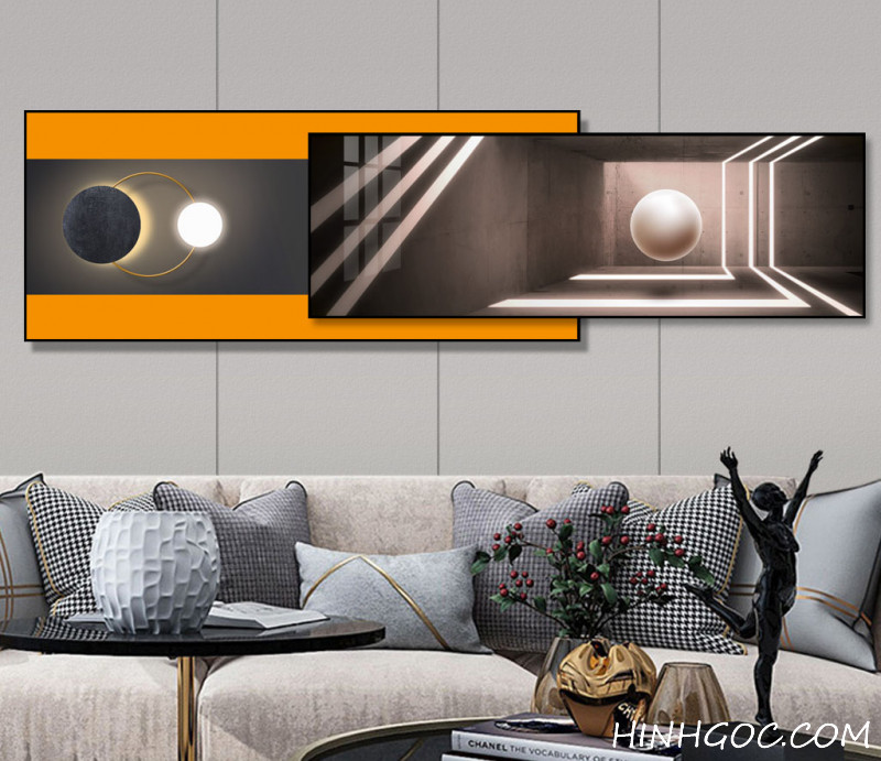 File tranh lồng trừu tượng hiện đại - HQ-357