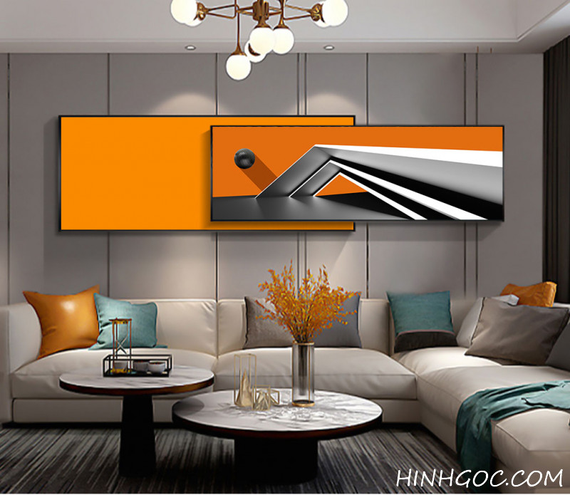 File tranh lồng trừu tượng hiện đại - HQ-371